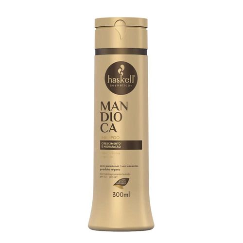 Shampoo Haskell Mandioca Força Crescimento 300 ml Shampoo Haskell Mandioca Força Crescimento 300 ml