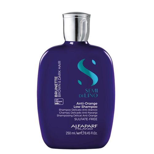 Shampoo Alfaparf Semi Di Lino Brunette Anti-Orange Low 250 ml Shampoo Alfaparf Semi Di Lino Brunette Anti-Orange Low 250ml