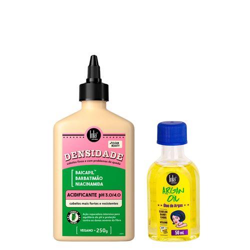 Kit Lola From Rio - Acidificante Densidade 250g + Leave-In Argan Oil 50ml Kit Kit Lola From Rio - Acidificante Densidade 250g + Leave-In Argan Oil 50ml Kit