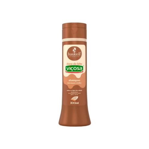 Shampoo Haskell Viçosa Doce de Leite Hidratação 300 ml