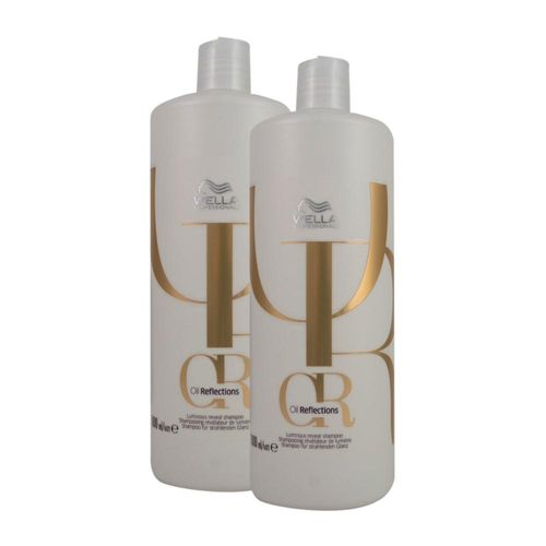 Kit Wella Oil Reflections 2 Shampoo 1 Litro Kit Wella Oil Reflections 2 Shampoo 1 Litro