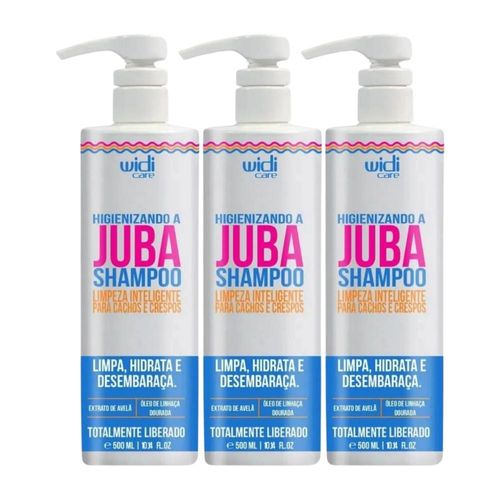 Kit Widi Care Higienizando A Juba 3 Shampoo 500 ml