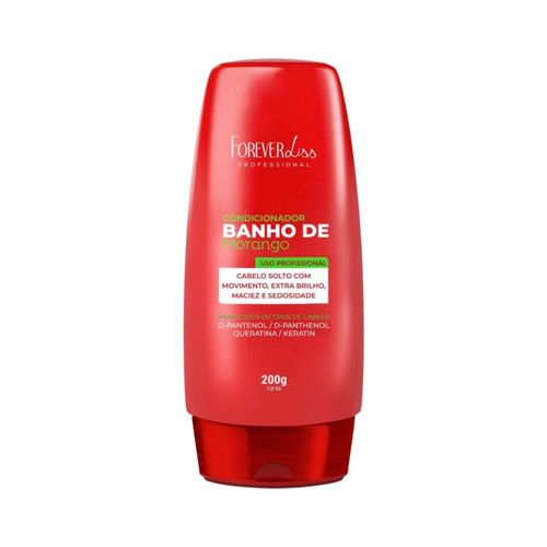 Condicionador Forever Liss Banho de Morango 200 g
