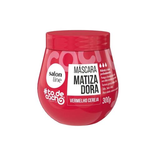 Máscara Salon Line #todecacho Vermelho Cereja 300 g
