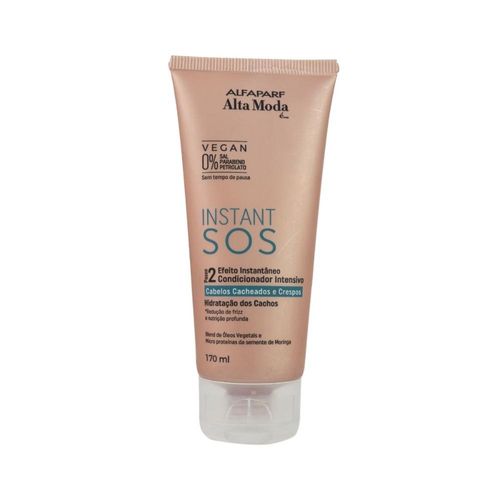 Condicionador Alfaparf Alta Moda SOS Instant Cachos Cabelo Cacheado 170 ml Condicionador Alfaparf Alta Moda SOS Instant Cachos 170 ml