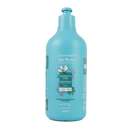 Creme de Pentear  Alfaparf Alta Moda Powerful Curl Cachos Intensos 500 ml Creme de Pentear  Alfaparf Alta Moda Powerful Curl  500 ml