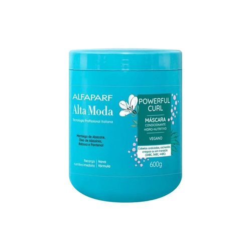 Máscara Alfaparf Alta Moda Powerful Curl Definição Máscara de Hidratação 600 g Máscara Alfaparf Alta Moda Powerful Curl Definição 600g