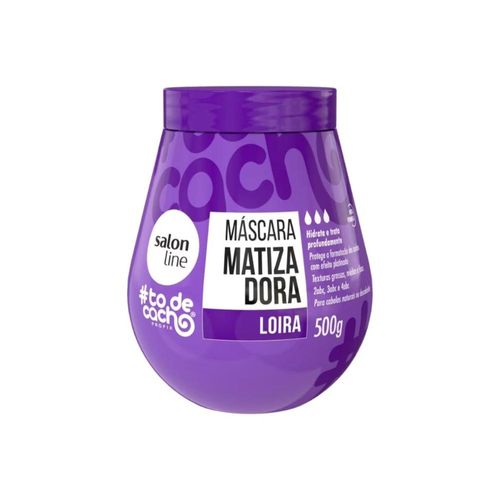 Máscara Matizadora Salon Line #todecacho Loira 500 g