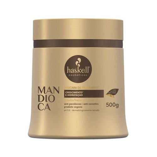 Máscara Tratamento Haskell Mandioca Força Crescimento 500 g