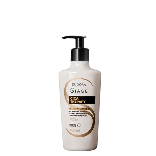 Condicionador Eudora Siàge Cica-Therapy 400ml Condicionador Eudora Siàge Cica-Therapy 400 ml