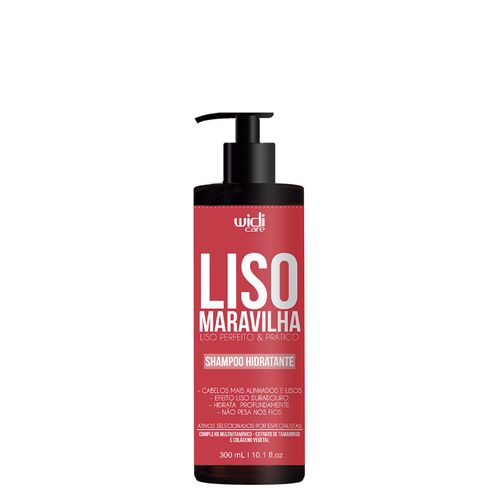 Shampoo Widi Care Hidratante Liso Maravilha 300ml 300 ml