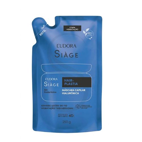 Máscara Eudora Siàge Hair Plastia 250g (Refil) 250g (Refil)