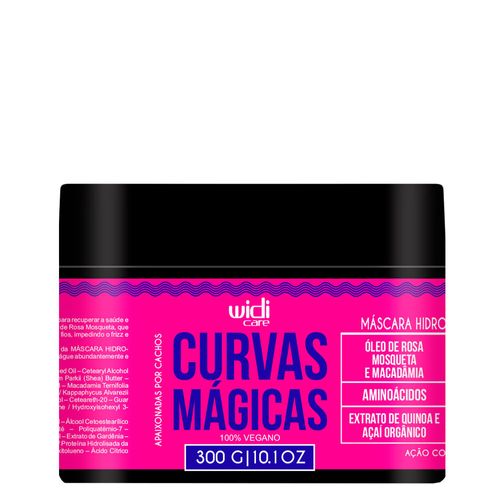 Máscara Widi Care Hidro Reconstrutora Ação Condicionante Curvas Mágicas 300g 300 g
