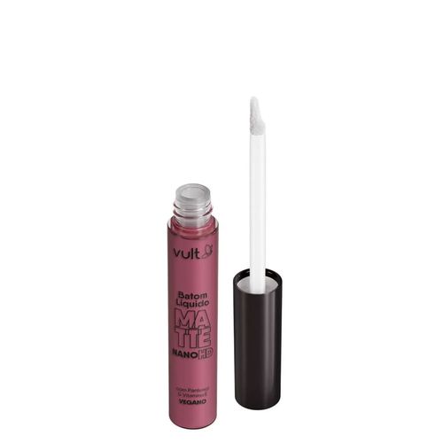 Batom Líquido Vult Matte Nano HD Rose Rose