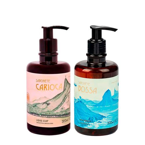 Kit Sabonete Líquido Corporal Granado Vintage Bossa 300ml - 2 Unidades Kit Kit Sabonete Líquido Corporal Granado Vintage Bossa 300ml - 2 Unidades Kit