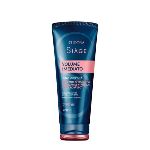 Condicionador Eudora Siàge Volume Imediato 200ml 200ml Condicionador Eudora Siàge Volume Imediato 200ml 200ml