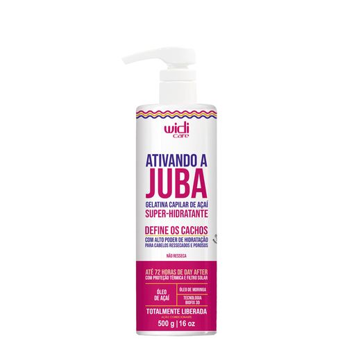 Gelatina Widi Care Juba Ativando a Juba Super Hidratante 500g 500g