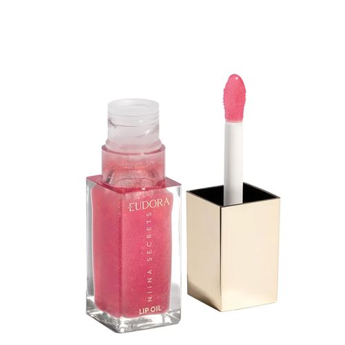 Lip Oil Shine Flowers Rosa Silvestre Niina Secrets By Eudora 7ml 7 ml