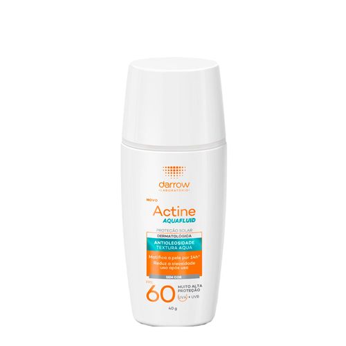 Protetor Solar Darrow Actine Aquafluid FPS 60 40g 40g