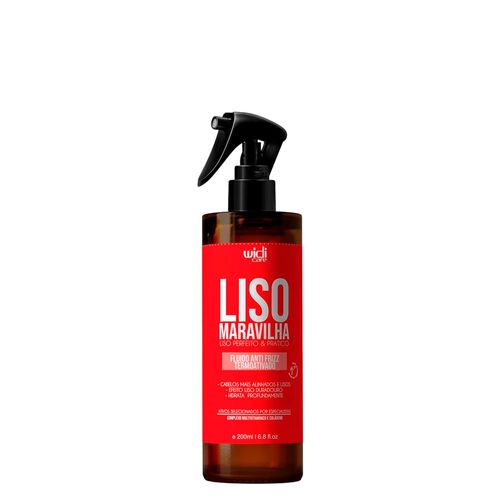 Fluído Widi Care Anti Frizz Termoativado Liso Maravilha 200ml 200 ml
