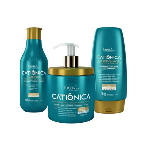Kit Forever Liss Catiônica Completo