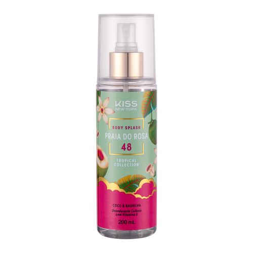 Body Splash Tropical Collection - Kiss New York Floral amadeirada Praia do Rosa 48 Floral amadeirada