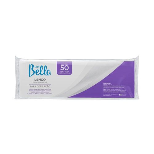 Depil Bella Lenços para Depilação 50 Unidades