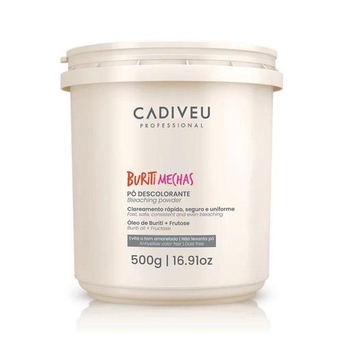 Kit Cadiveu Buriti Mechas 2 Pó Descolorante 500 g