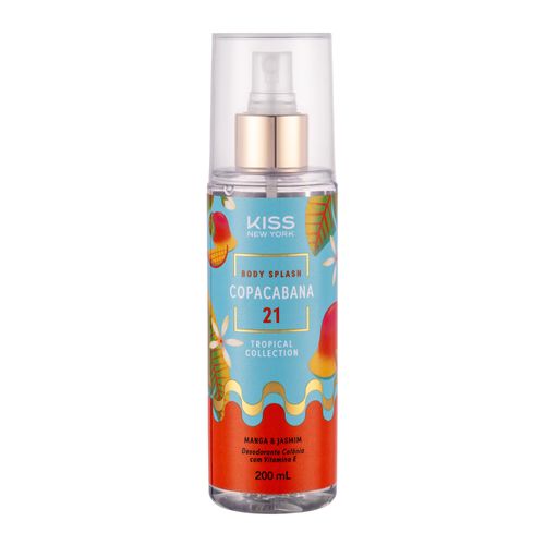 Body Splash Tropical Collection - Kiss New York Floral amadeirada Copacabana 21 Floral amadeirada Body Splash Tropical Collection - Kiss New York Floral amadeirada Copacabana 21 Floral amadeirada