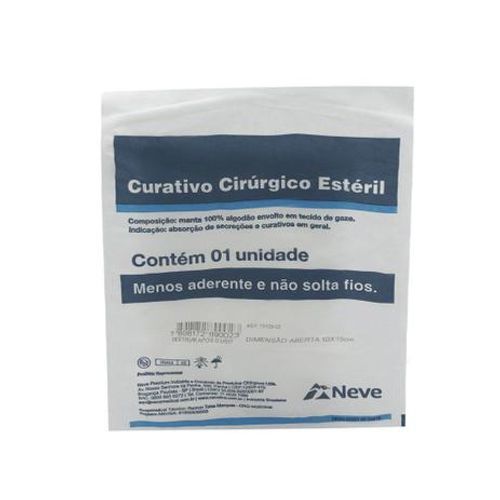 Curativo Cirúrgico Estéril 15x30 Tam: 15x30 (aberta 15x60) 15x30