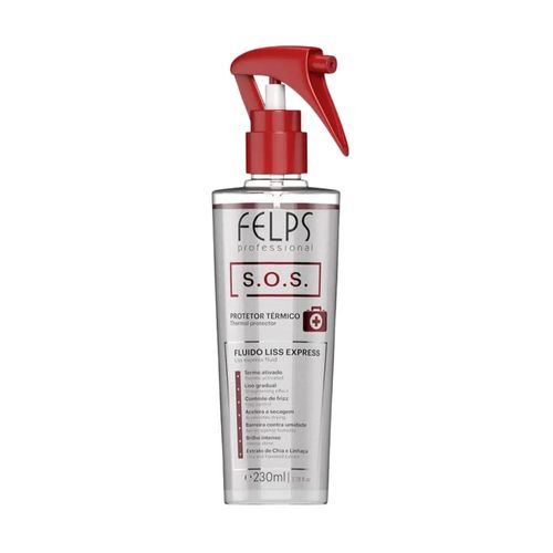Felps S.O.S Liss Express Fluído Termoprotetor 230 ml