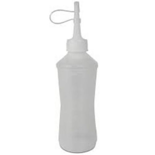 Almotolia Plástica Transparente Bico Reto 250ml Tam: 250ml 250ml
