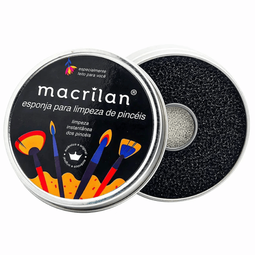 Esponja para limpeza de Pincéis Macrilan