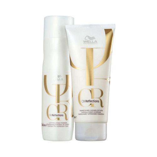 Kit Wella Oil Reflections Shampoo 250 ml + Condicionador 200 ml Kit Wella Oil Reflections Shampoo e Condicionador Kit Wella Oil Reflections Shampoo 250 ml + Condicionador 200 ml Kit Wella Oil Reflections Shampoo e Condicionador