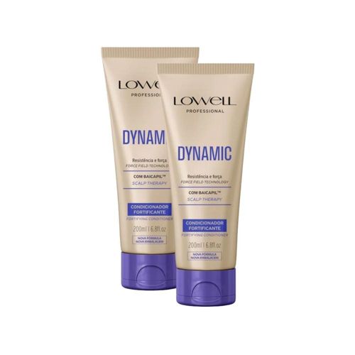 Kit Lowell Dynamic 2 Condicionadores Fortificante 200 ml