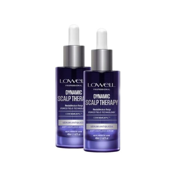 Kit Lowell Dynamic 2 Sérum Antiqueda 48 ml