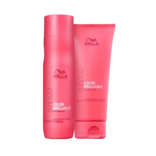 Kit Wella Invigo Color Brilliance Shampoo 250 ml + Condicionador 200 ml Kit Wella Invigo Color Brilliance Shampoo  Condicionador
