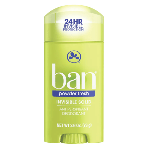 Ban Deo Solid Invisivel Powder Fresh Azul - Desodorante 73g 73g