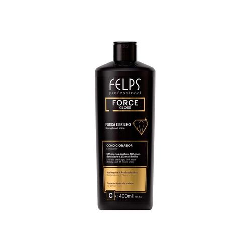 Condicionador Felps Force Gloss Força e Brilho 400 ml
