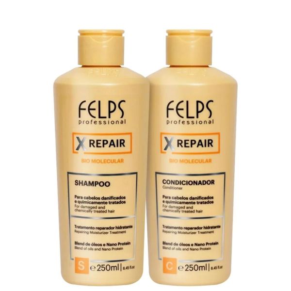 Kit Felps XRepair Shampoo + Condicionador 250 ml