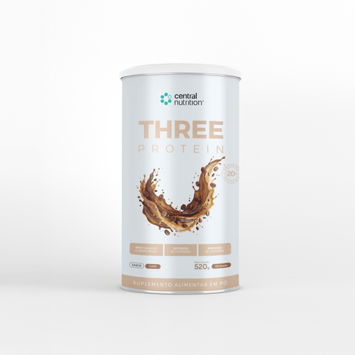 THREE PROTEIN - Tradicional - 520g Café Sabor Café Café
