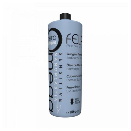Progressiva Felps Omega Zero Unique Sensitive Selagem Térmica 1 Litro Progressiva Felps Omega Zero Unique Sensitive Selagem 1L