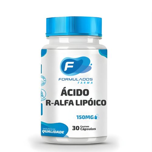 Ácido R-alfa Lipóico 150mg 30 Cápsulas