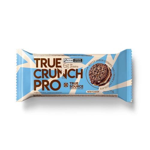 True Crunch Pro Cookies And Cream E Chocolate 25 G
