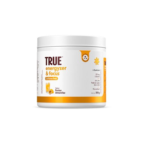 True Energyzer & Focus Frutas Amarelas 300G