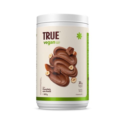 True Vegan Chocolate Com Avelã 837G