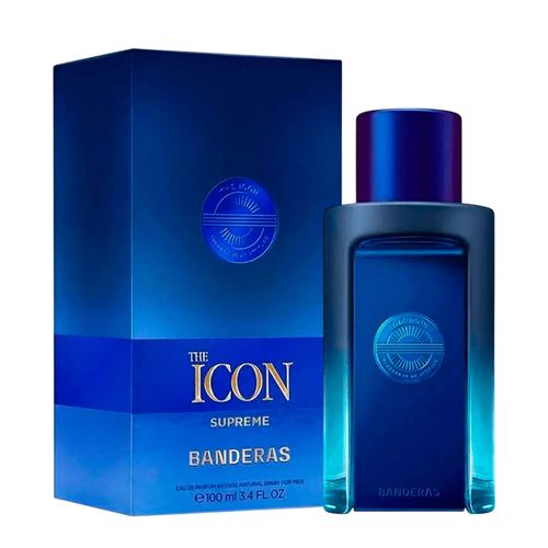 Banderas Icon Man Supreme Eau de Parfum - Perfume Masculino 100ml 50ml 50ml