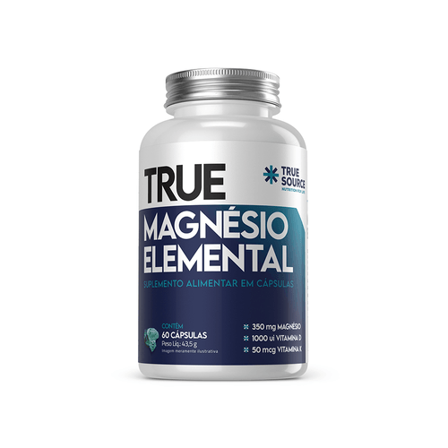 True Elemental Magnesio 60 Cápsulas