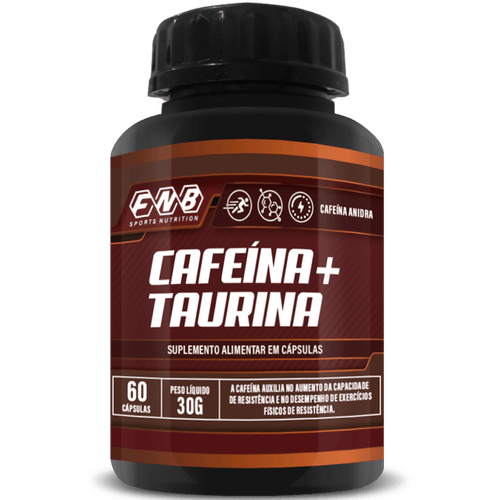 FNB CAFEINA + TAURINA 60 CAPS - Flora Nativa Brasil