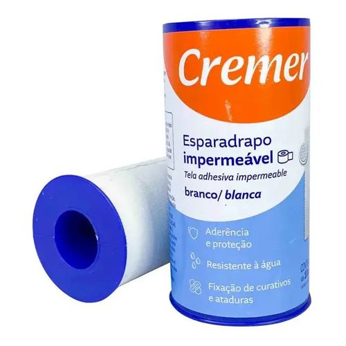 Esparadrapo Impermeável Cremer Branco 10cm x 4,5m